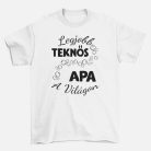 Legjobb teknős apa a világon férfi póló