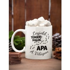 Legjobb tengerimalac apa a világon bögre