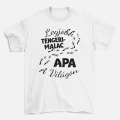 Legjobb tengerimalac apa a világon férfi póló