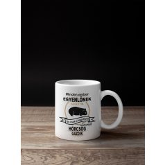   Minden ember egyenlőnek születik, de csak a legjobbak lesznek hörcsög gazdik bögre