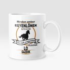 Minden ember egyenlőnek születik, de csak a legjobbak lesznek ló gazdik bögre