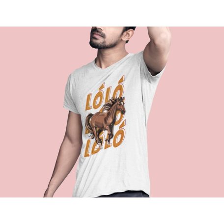 Ló Ló Ló férfi póló