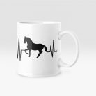 Ló Heartbeat bögre