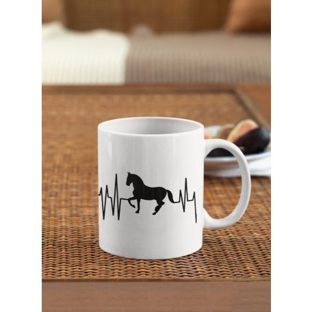 Ló Heartbeat bögre