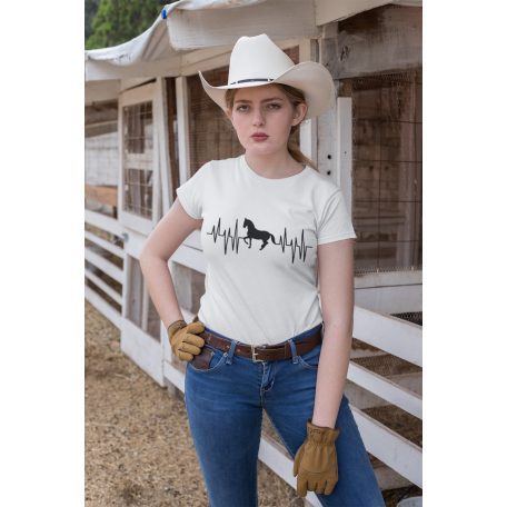 Ló Heartbeat női póló