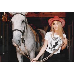 Ló nélkül lehet élni, de minek? női póló