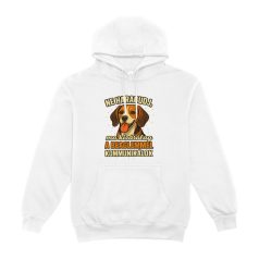   Ne haragudj, ma kizárólag a beaglemmel kommunikálok pulóver