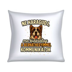   Ne haragudj, ma kizárólag a bernáthegyimmel kommunikálok párna