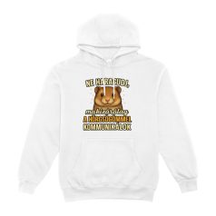   Ne haragudj, ma kizárólag a hörcsögömmel kommunikálok pulóver