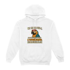   Ne haragudj, ma kizárólag a papagájommal kommunikálok pulóver