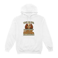   Ne haragudj, ma kizárólag a cavalier spánielemmel kommunikálok pulóver