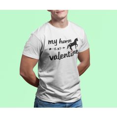 My horse is my valentine férfi pólól