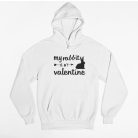 My rabbit is my valentine pulóver