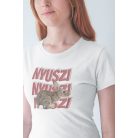 Nyuszi Nyuszi Nyuszi női póló