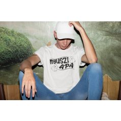 Nyuszi apa férfi póló