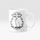 Nyuszi nélkül lehet élni, de minek? bögre