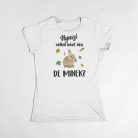 Színes - Nyuszi nélkül lehet élni, de minek? női póló