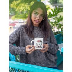 Nyuszis szív nyuszis lélek nyuszim lesz amíg élek bögre