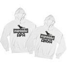 Papagáj anya és papagáj apa páros pulóver