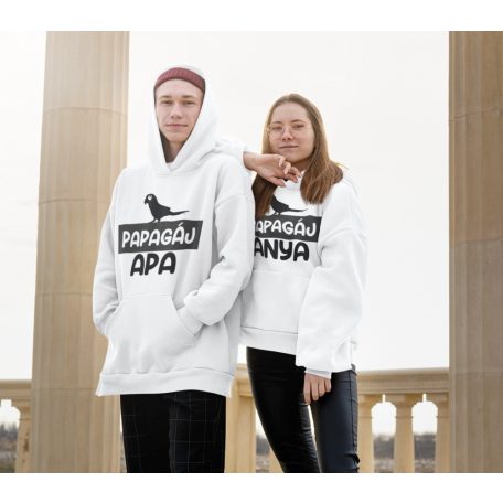 Papagáj anya és papagáj apa páros pulóver