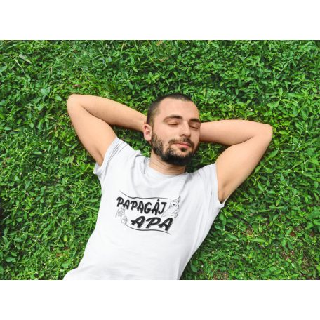 Papagáj apa férfi póló