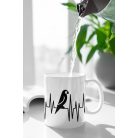 Papagáj Heartbeat bögre