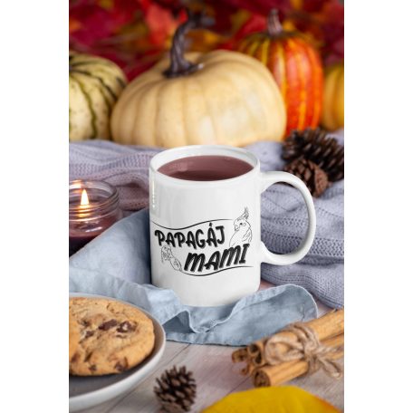 Papagáj mami bögre