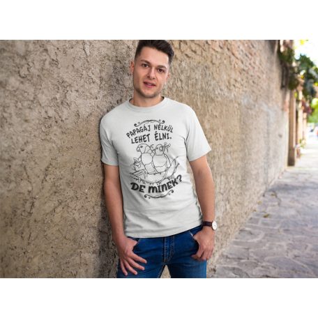 Papagáj nélkül férfi póló
