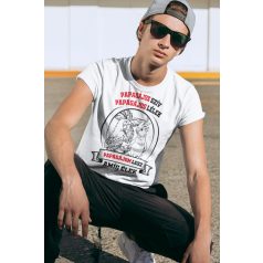   Papagájos szív papagájos lélek papagájom lesz amíg élek férfi póló