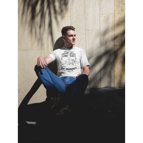 Patkány nélkül lehet élni, de minek? férfi póló