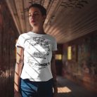 Patkány nélkül lehet élni, de minek? női póló