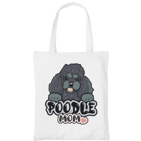 Poodle Mom vászontáska