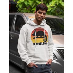 Retró kaméleon pulóver