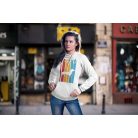 Retró tacskó felirat pulóver