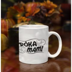Róka mami bögre