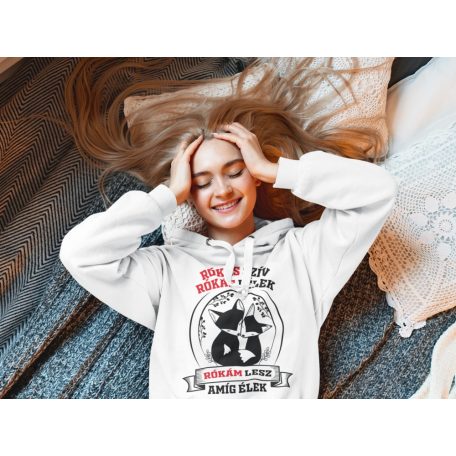 Rókás szív rókás lélek rókám lesz amíg élek pulóver