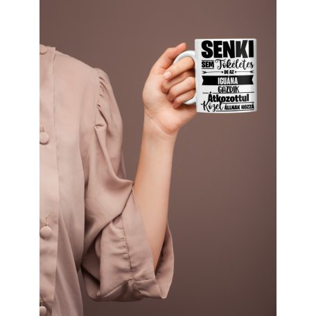 Senki sem tökéletes, de az iguána gazdik átkozottul közel állnak hozzá bögre