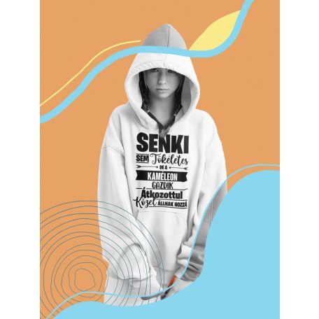 Senki sem tökéletes, de az kaméleon gazdik átkozottul közel állnak hozzá pulóver