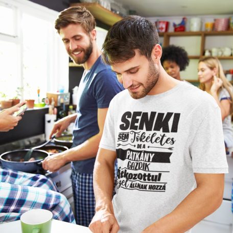 Senki sem tökéletes, de az patkány gazdik átkozottul közel állnak hozzá férfi póló