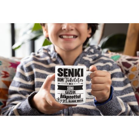 Senki sem tökéletes, de az süni gazdik átkozottul közel állnak hozzá bögre