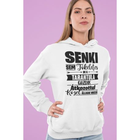 Senki sem tökéletes, de az tarantula gazdik átkozottul közel állnak hozzá pulóver