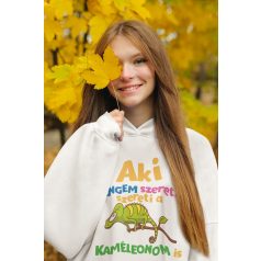 Aki engem szeret, szereti a kaméleonom is pulóver