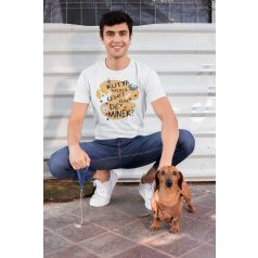 Színes kutya nélkül lehet élni, de minek? férfi póló