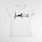 Tacskó heartbeat női póló