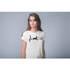 Tacskó heartbeat női póló