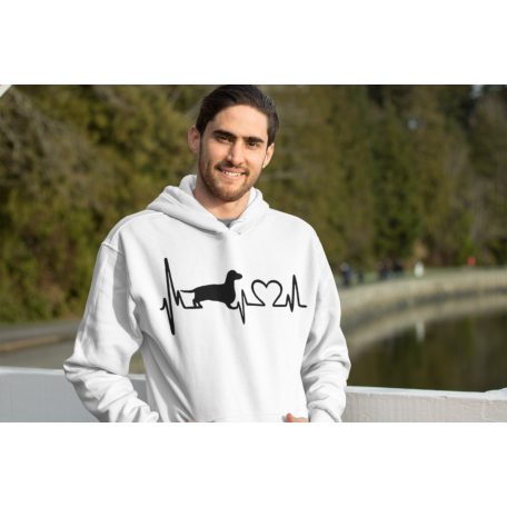 Tacskó heartbeat pulóver