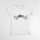 Teknős Heartbeat női póló