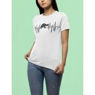 Teknős Heartbeat női póló