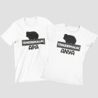 Tengerimalac anya és apa páros póló