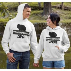Tengerimalac anya és apa páros pulóver
